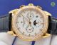 Swiss Replica Patek Philippe Calatrava Moonphase Diamond Bezel Yellow Gold Dial Watch (6)_th.jpg